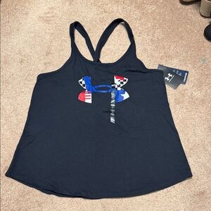 Under Armour Women's Freedom Black Tank Top size L